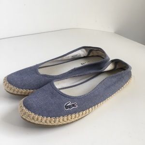 lacoste espadrilles womens